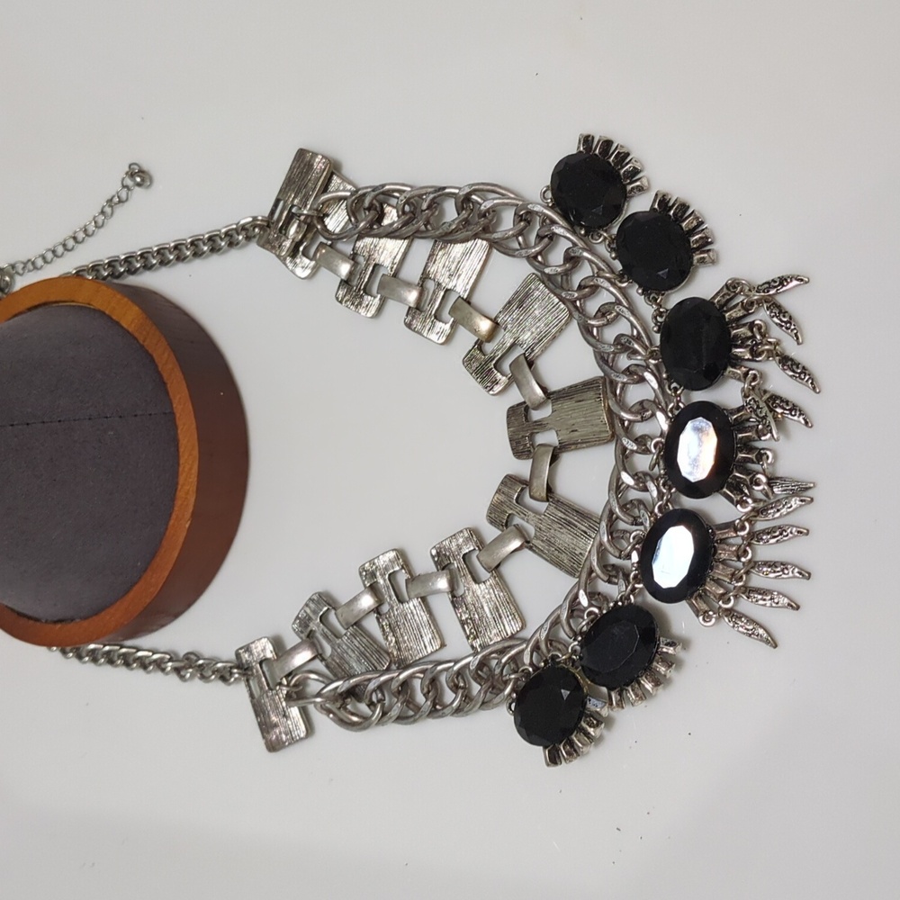 Native Black and Silver Necklace